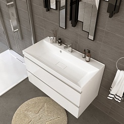 Stella Polare Раковина Бриз 90 белая – фотография-2